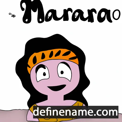 Maroua cartoon