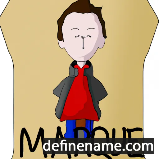 Marque cartoon