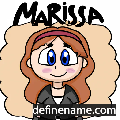 Marrissa cartoon