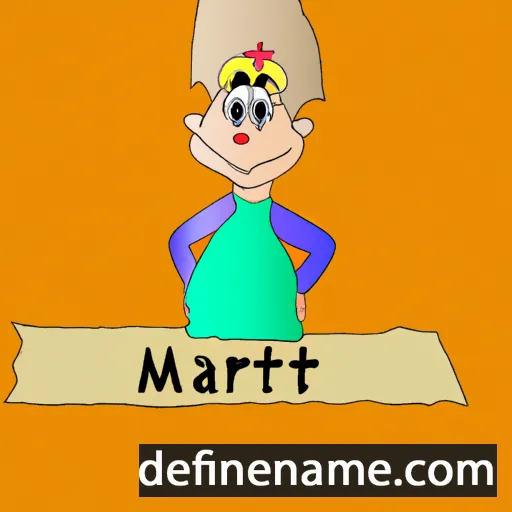 Marrit cartoon