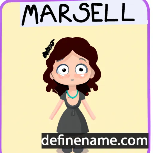 Marsela cartoon