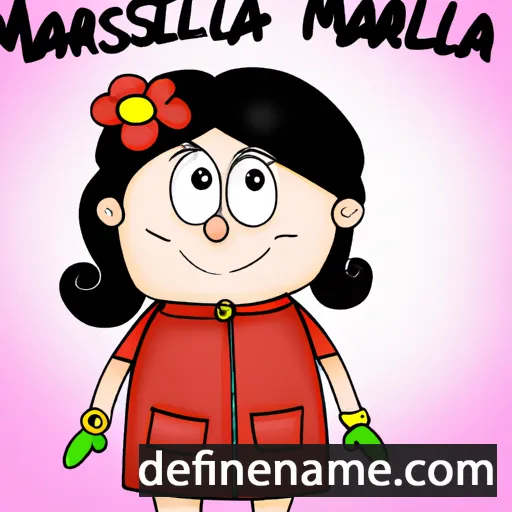 Marsilina cartoon