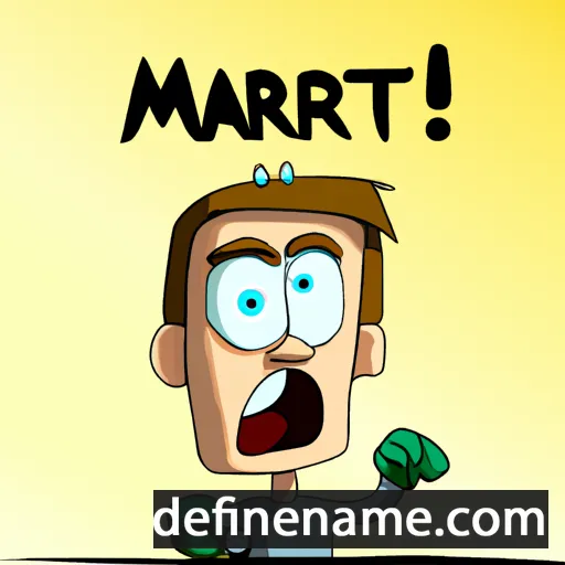 Martèin cartoon