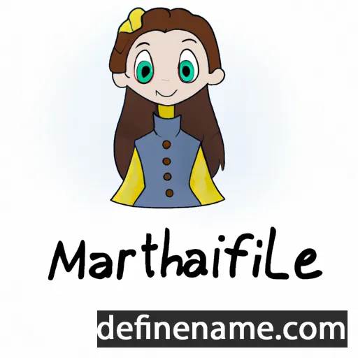 Marthaline cartoon