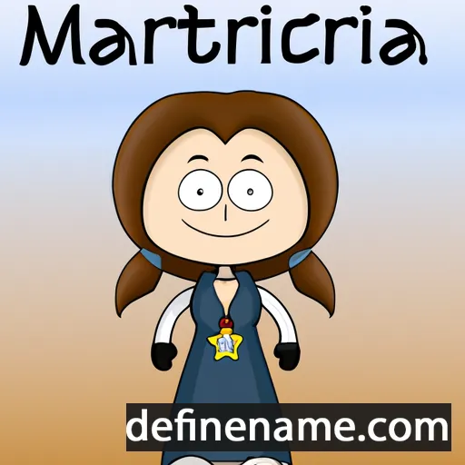 Marticia cartoon