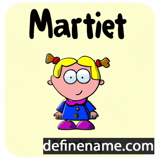 Martijntje cartoon