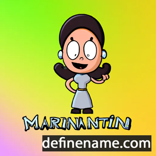 Martiniana cartoon