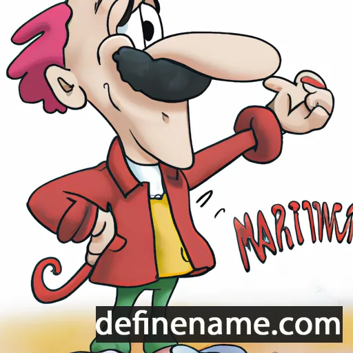 Martinuccio cartoon