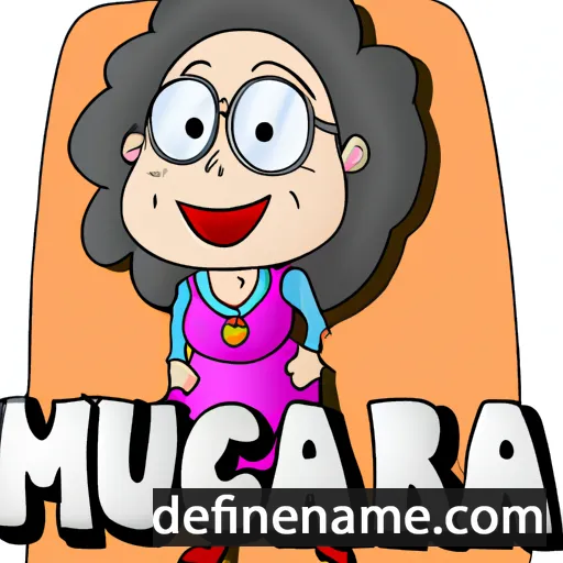 Marucia cartoon