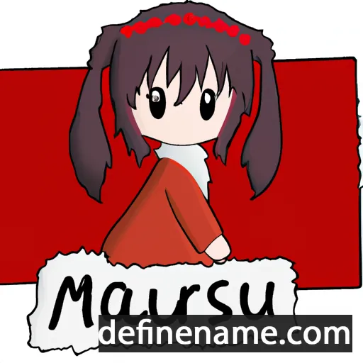 Marusu cartoon