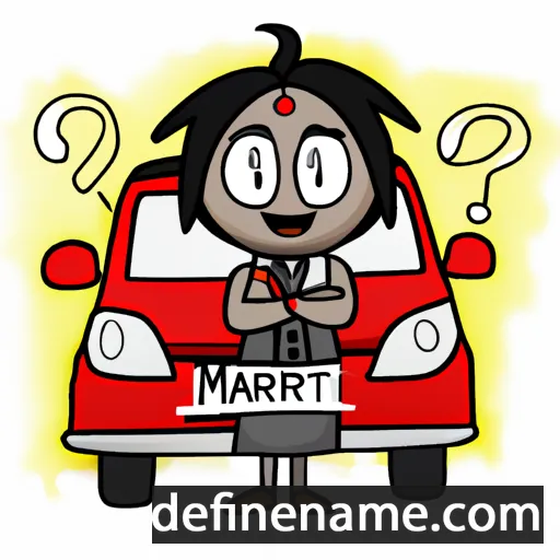 Maruti cartoon