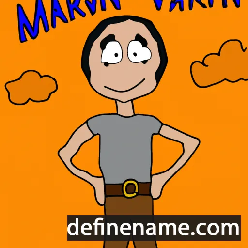 Marvan cartoon