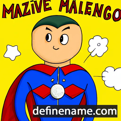 Marvelino cartoon