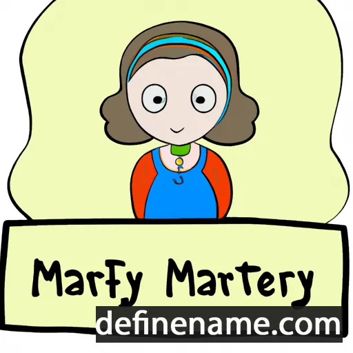 Maryett cartoon