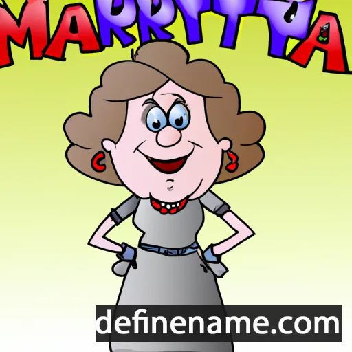 Maryetta cartoon