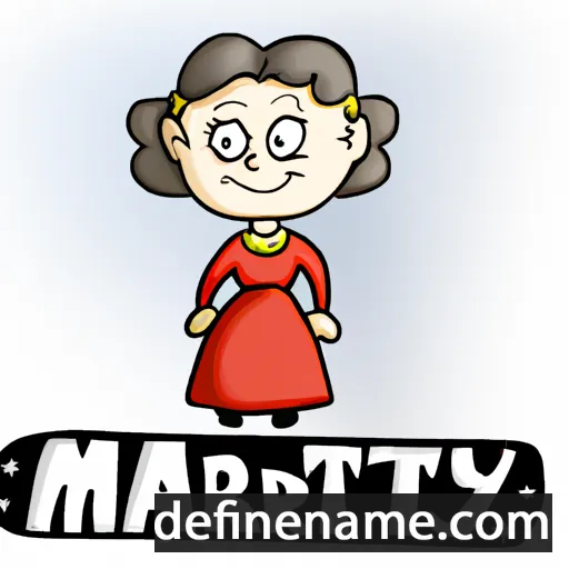 Marytė cartoon