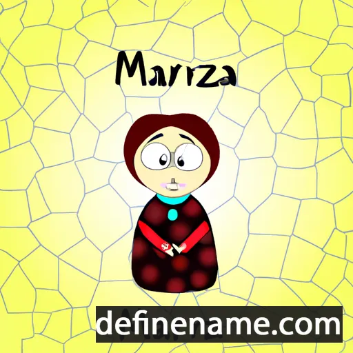 Marzana cartoon