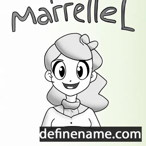 Marzelline cartoon