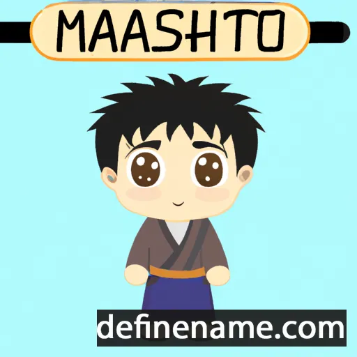 Masahito cartoon