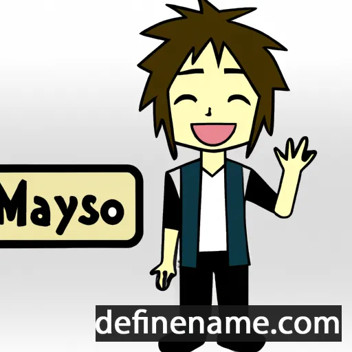 Masayoshi cartoon