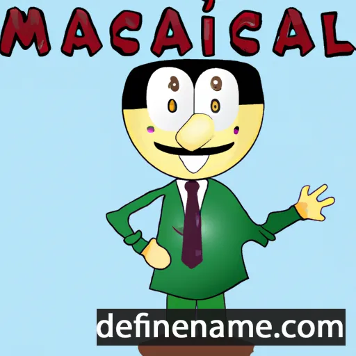 Mascimilian cartoon