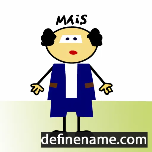 Masis cartoon