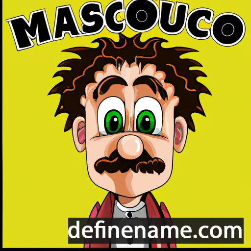 Massimuccio cartoon