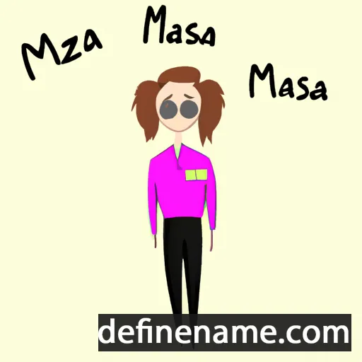 Masza cartoon