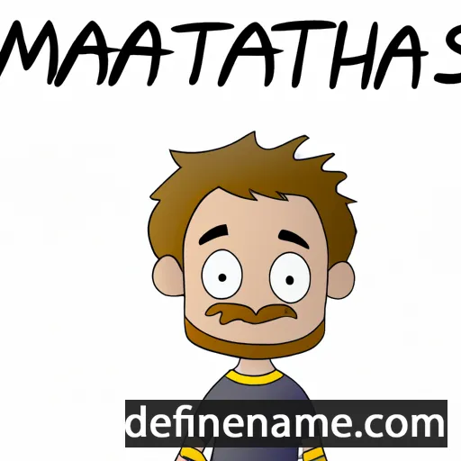 Matathias cartoon