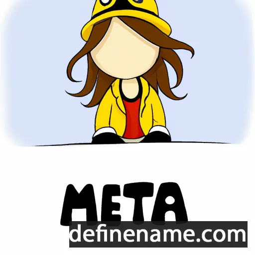 cartoon of the name Mateja