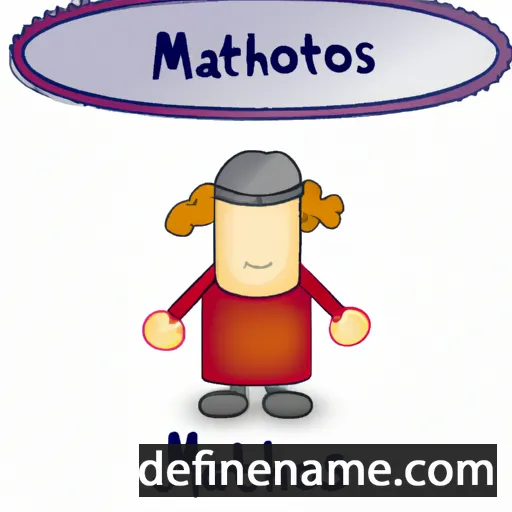 Mathaios cartoon