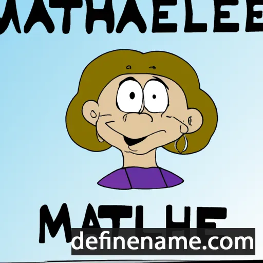 Mathel cartoon