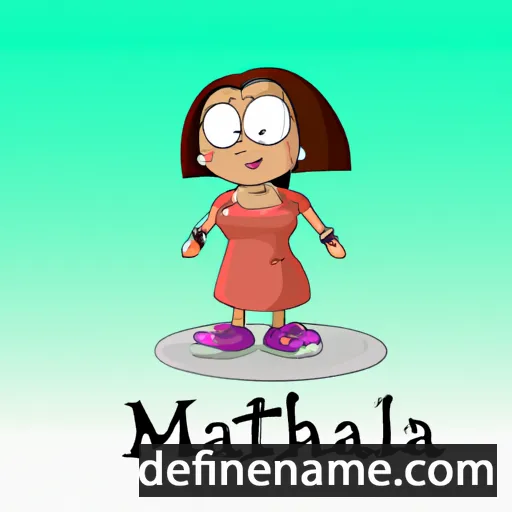 Mathila cartoon