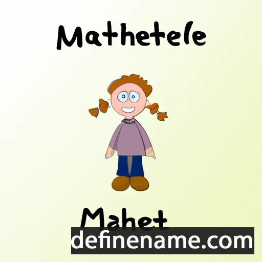 Mathilie cartoon