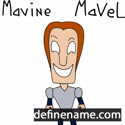 Mávnnel cartoon