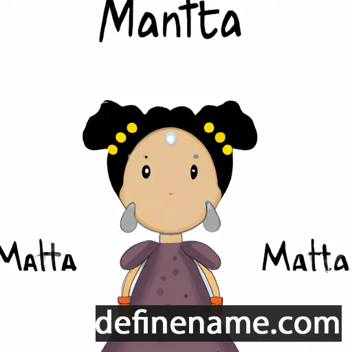 Matiena cartoon