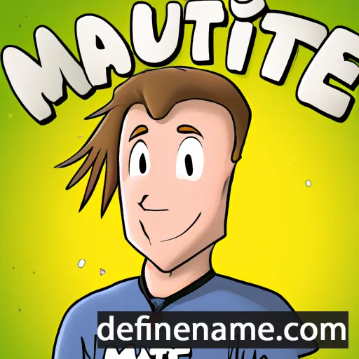 Matieu cartoon