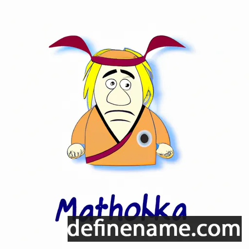 Matoaka cartoon