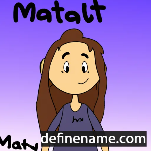 Mattalyn cartoon