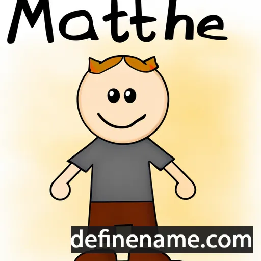 Matthae cartoon