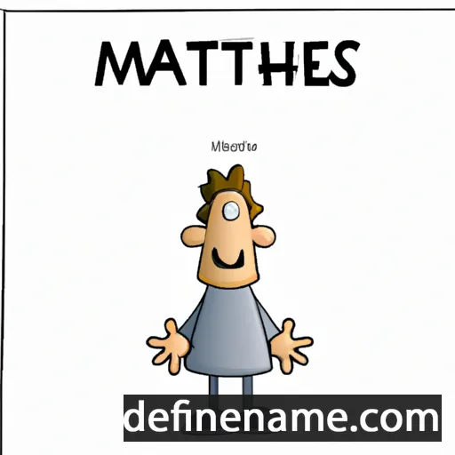 Matthis cartoon