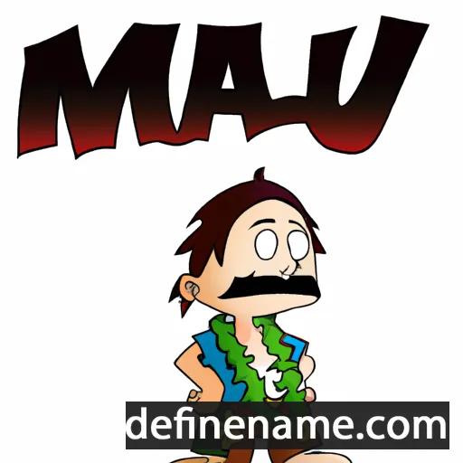 Maui cartoon