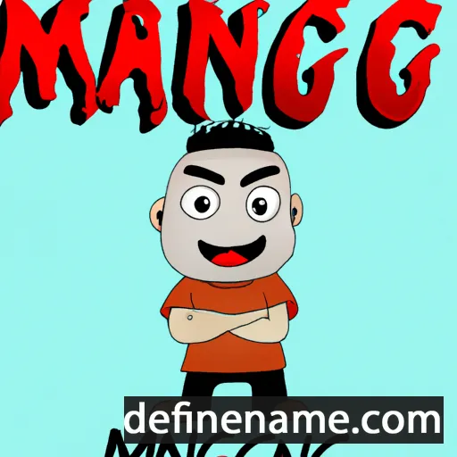 Maung cartoon