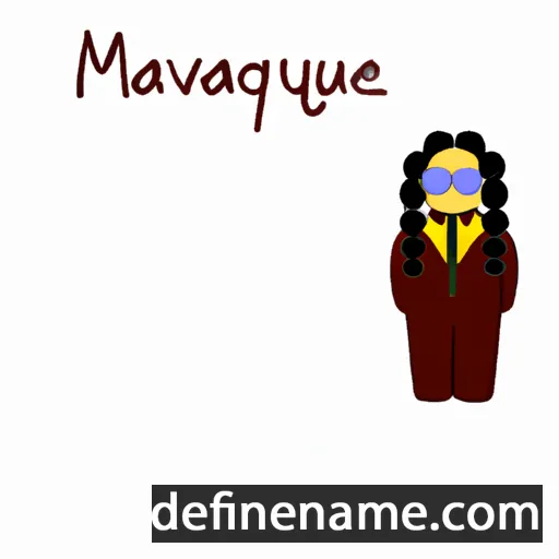 Mavournee cartoon