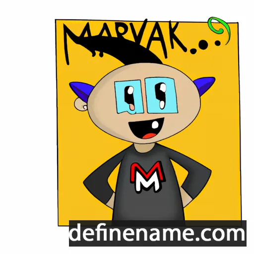 Mavrik cartoon