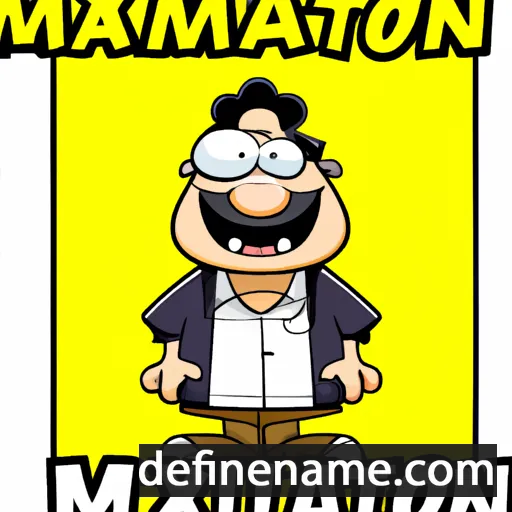 Maxamillion cartoon