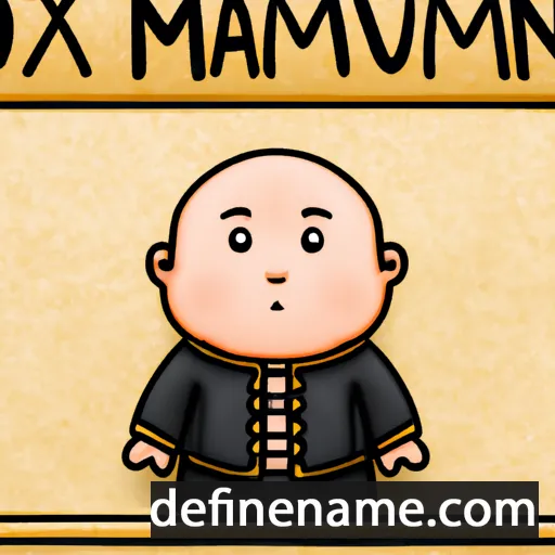 Maximinian cartoon