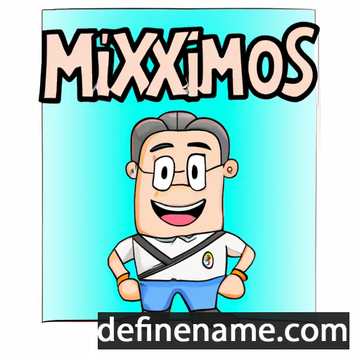 Maximinos cartoon