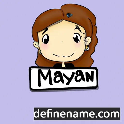 Mayalynn cartoon