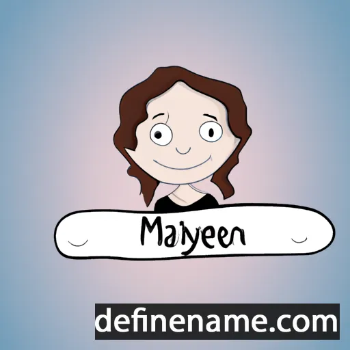 Mayleen cartoon